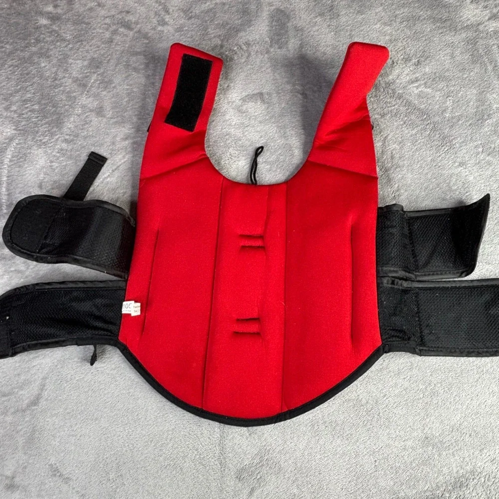 Paws Aboard Dog Life Jacket S Red‎ Lifeguard Pet Safety Vest Reflective Neoprene